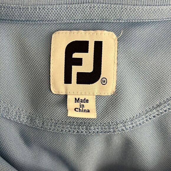 FootJoy FJ Solid Performance Golf Jersey Polo Medium - Picture 8 of 9
